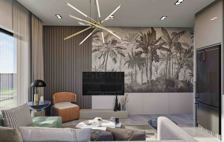 Квартиры планировки 1+1 и 2+1 в районе Белек - Анталия