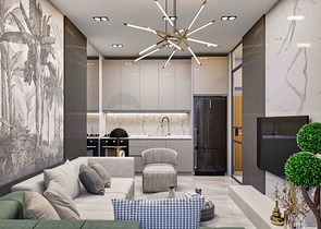 Квартиры планировки 1+1 и 2+1 в районе Белек - Анталия