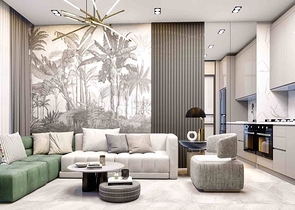 Квартиры планировки 1+1 и 2+1 в районе Белек - Анталия