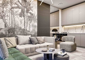 Квартиры планировки 1+1 и 2+1 в районе Белек - Анталия