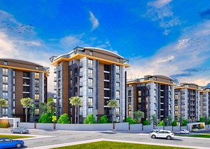 Квартиры планировки 1+1 и 2+1 в районе Белек - Анталия