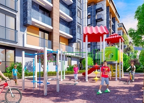 Квартиры планировки 1+1 и 2+1 в районе Белек - Анталия