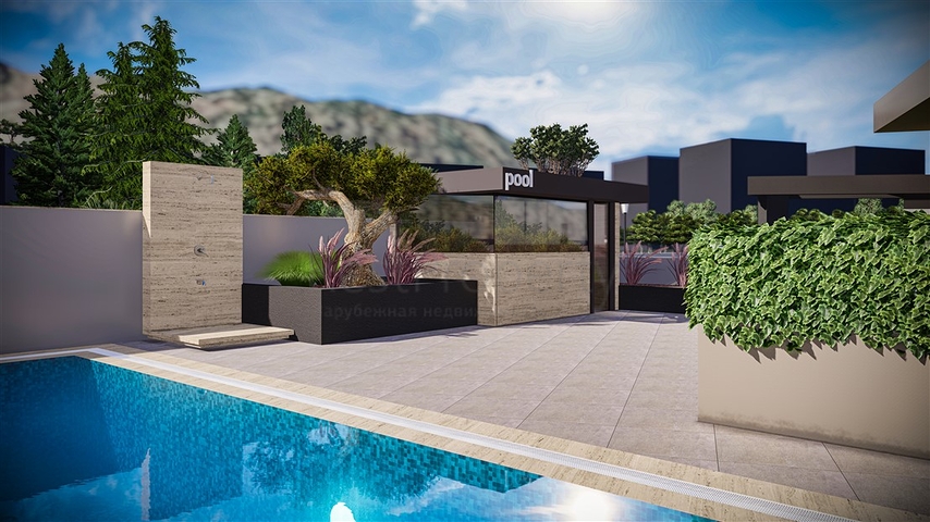 Квартиры планировки 2+1 дуплекс в микрорайоне Хурма - Анталия