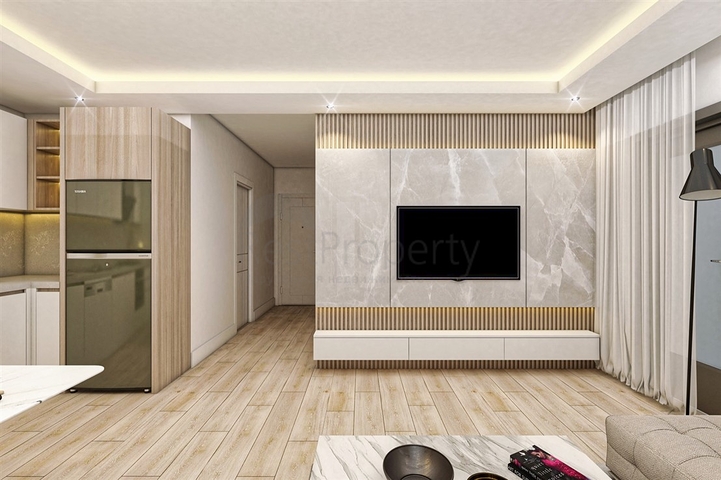 Квартиры планировки 2+1 дуплекс в микрорайоне Хурма - Анталия