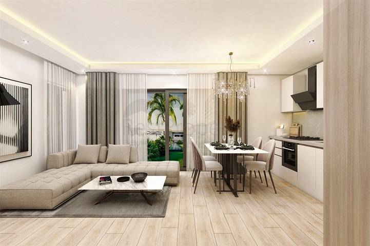 Квартиры планировки 2+1 дуплекс в микрорайоне Хурма - Анталия