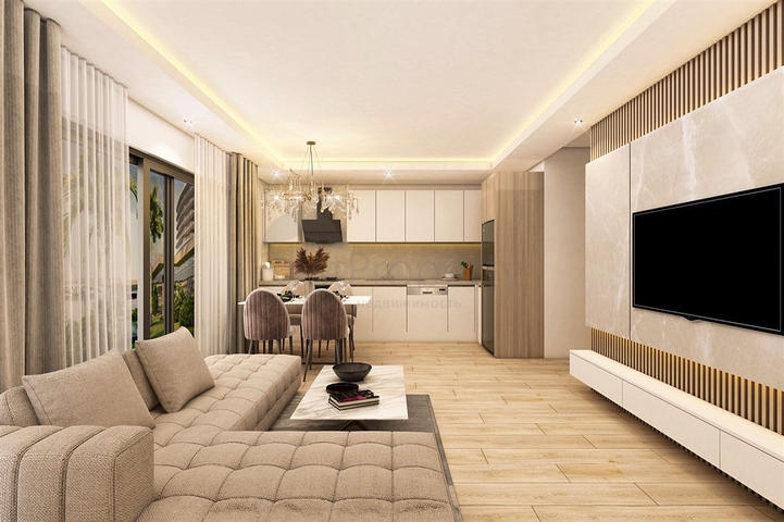 Квартиры планировки 2+1 дуплекс в микрорайоне Хурма - Анталия