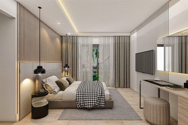 Квартиры планировки 2+1 дуплекс в микрорайоне Хурма - Анталия