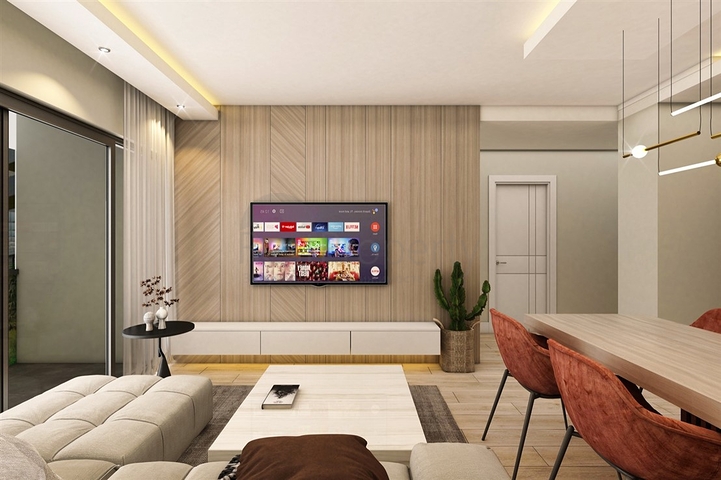 Квартиры планировки 2+1 дуплекс в микрорайоне Хурма - Анталия