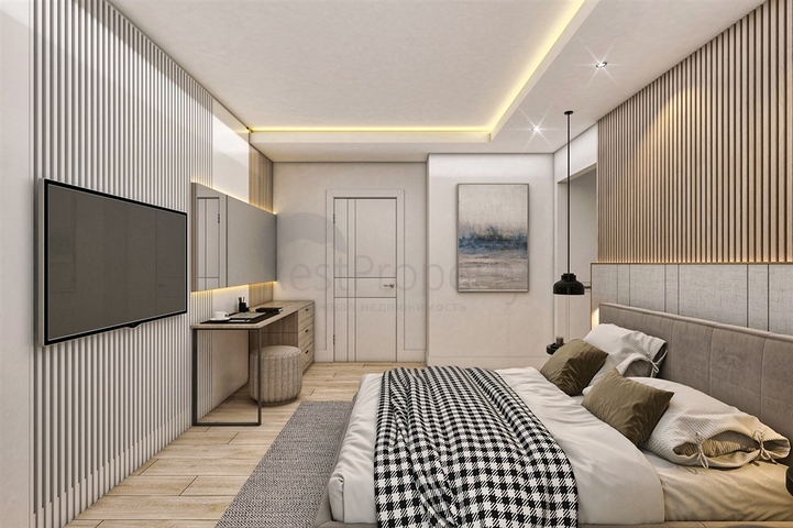 Квартиры планировки 2+1 дуплекс в микрорайоне Хурма - Анталия