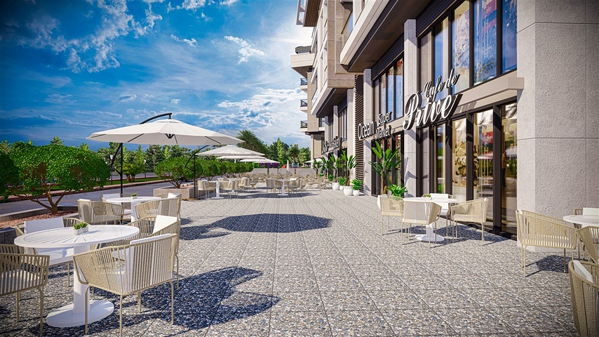 Квартиры планировки 2+1 дуплекс в микрорайоне Хурма - Анталия