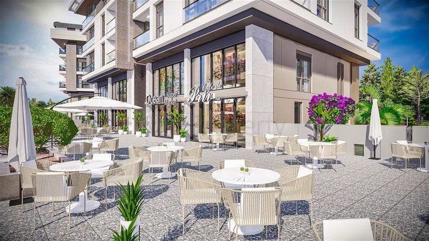 Квартиры планировки 2+1 дуплекс в микрорайоне Хурма - Анталия