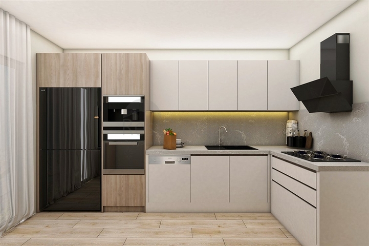 Квартиры планировки 2+1 дуплекс в микрорайоне Хурма - Анталия