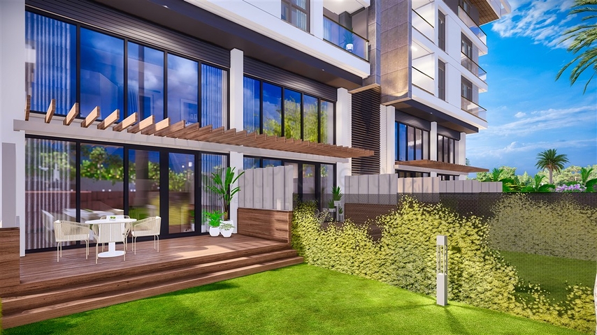 Квартиры планировки 2+1 дуплекс в микрорайоне Хурма - Анталия