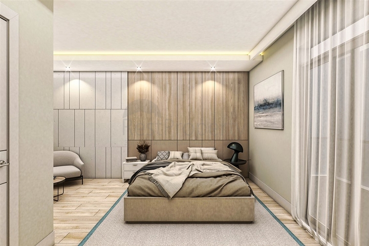 Квартиры планировки 2+1 дуплекс в микрорайоне Хурма - Анталия