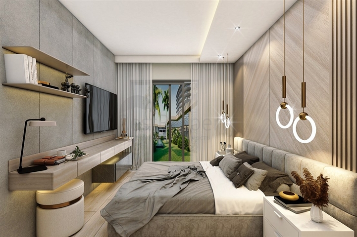 Квартиры планировки 2+1 дуплекс в микрорайоне Хурма - Анталия