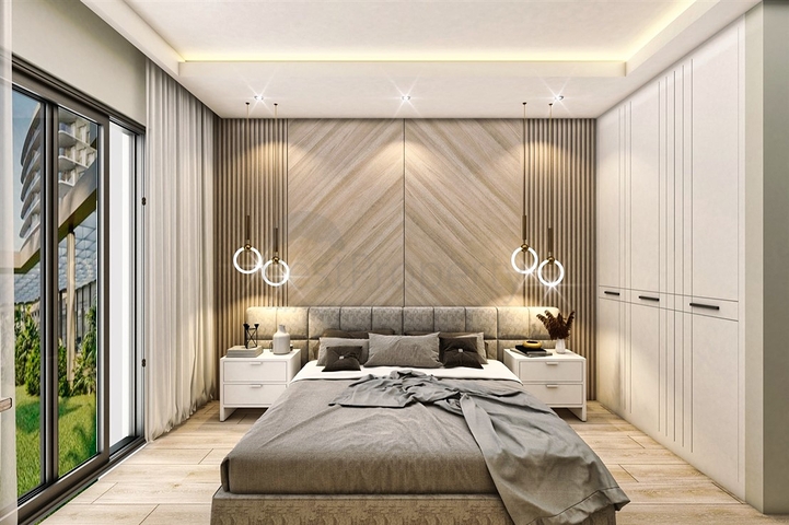 Квартиры планировки 2+1 дуплекс в микрорайоне Хурма - Анталия