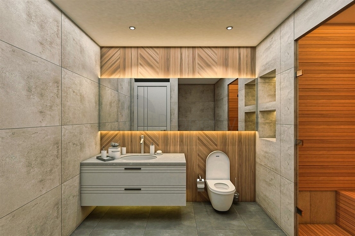 Квартиры планировки 2+1 дуплекс в микрорайоне Хурма - Анталия