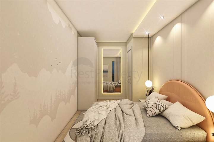 Квартиры планировки 2+1 дуплекс в микрорайоне Хурма - Анталия