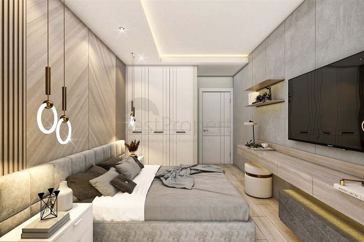 Квартиры планировки 2+1 дуплекс в микрорайоне Хурма - Анталия