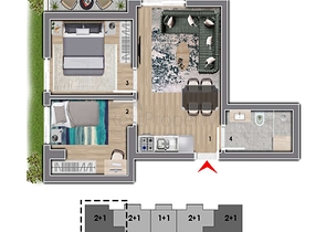 Инвестиционный проект в районе Кепез - Анталия