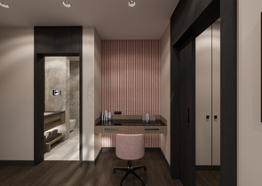 Вилловый комплекс на стадии строительства с видом на море