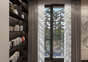 Вилловый комплекс на стадии строительства с видом на море