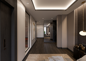 Вилловый комплекс на стадии строительства с видом на море