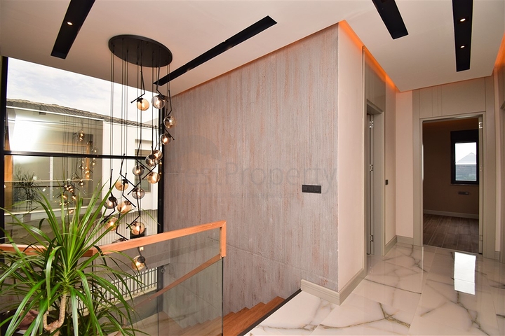 Вилла планировки 5+1 в районе Дошемеалты - Анталия