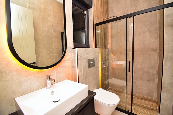 Вилла планировки 5+1 в районе Дошемеалты - Анталия