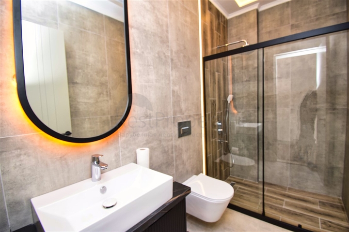 Вилла планировки 5+1 в районе Дошемеалты - Анталия