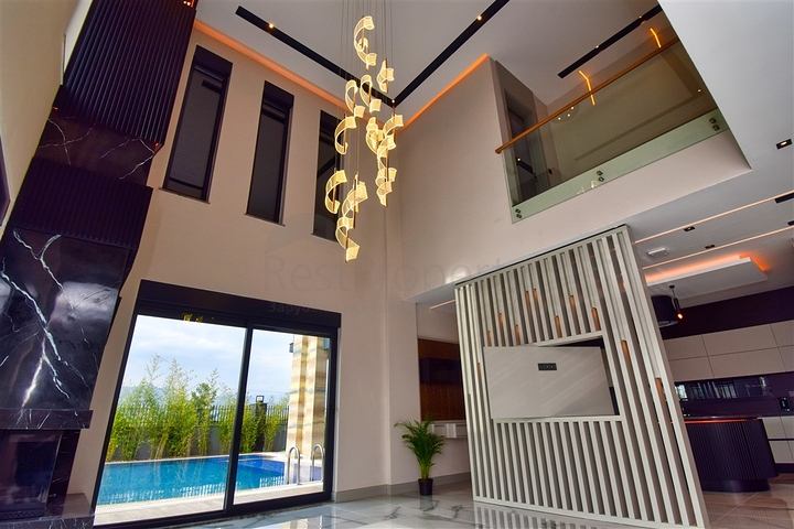 Вилла планировки 5+1 в районе Дошемеалты - Анталия