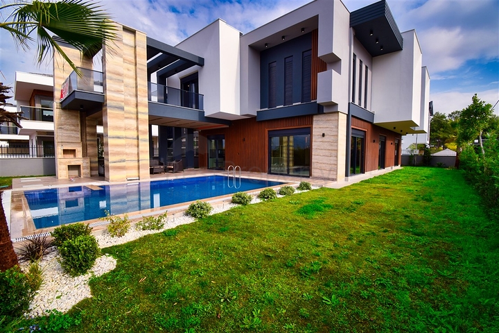 Вилла планировки 5+1 в районе Дошемеалты - Анталия