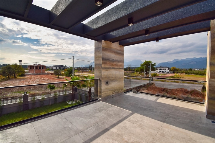 Вилла планировки 5+1 в районе Дошемеалты - Анталия