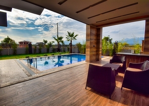 Вилла планировки 5+1 в районе Дошемеалты - Анталия