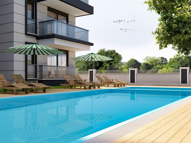 Квартиры планировки 1+1 , 2+1 и 3+1 в районе Белек - Анталия 