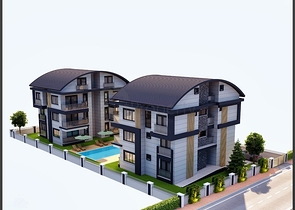 Квартиры планировки 1+1 , 2+1 и 3+1 в районе Белек - Анталия 