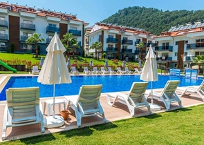 Квартира планировки 2+1 в районе Фетхие