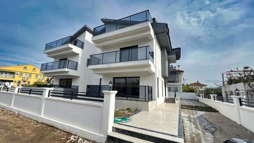 Вилла планировки 4+1 в районе Фетхие