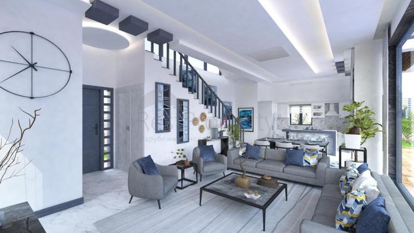 Вилла планировки 4+1 в районе Фетхие - Анталия