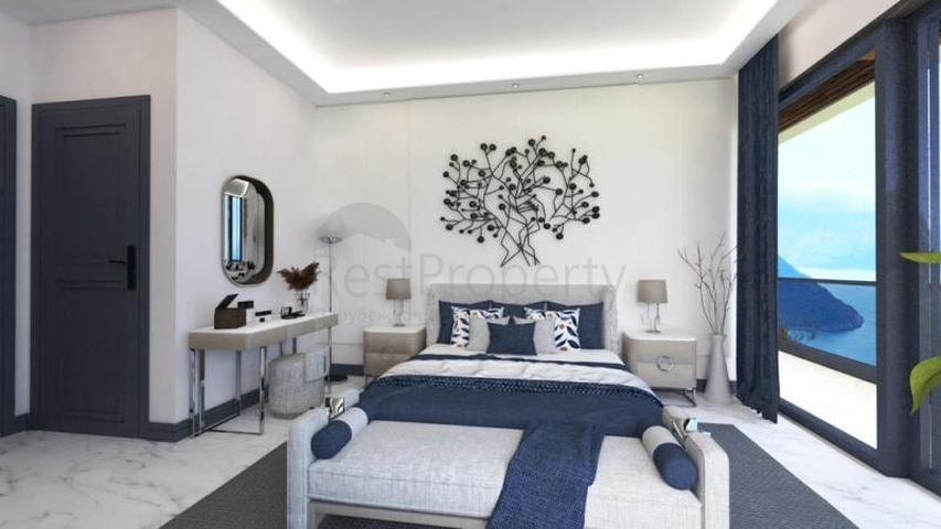 Вилла планировки 4+1 в районе Фетхие - Анталия