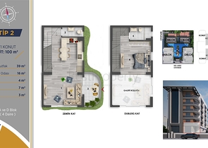 Инвестиционный проект в районе Алтынташ - Анталия