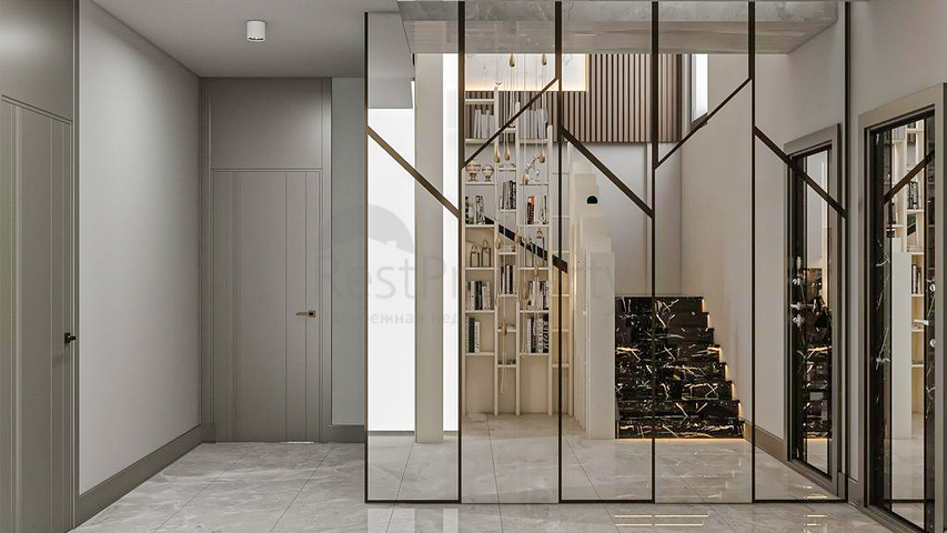 Вилла планировки 5+1 в районе Дошемеалты - Анталия