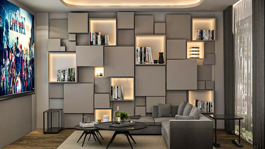 Вилла планировки 5+1 в районе Дошемеалты - Анталия