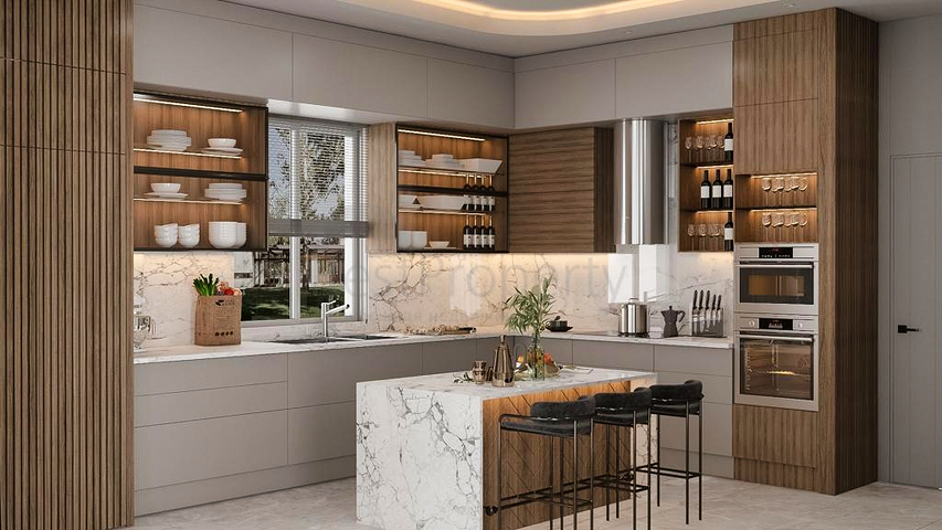 Вилла планировки 5+1 в районе Дошемеалты - Анталия