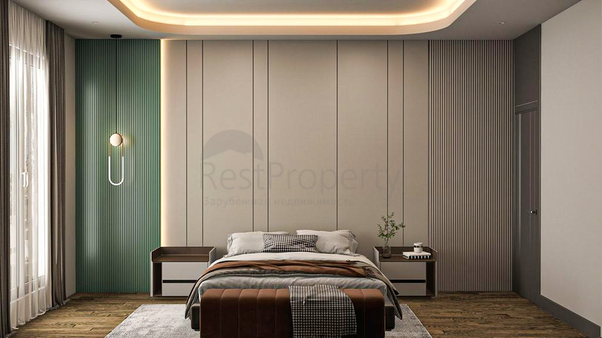 Вилла планировки 5+1 в районе Дошемеалты - Анталия