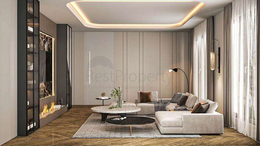 Вилла планировки 5+1 в районе Дошемеалты - Анталия