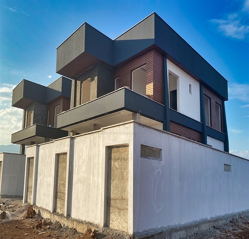 Вилла планировки 5+1 в районе Дошемеалты - Анталия