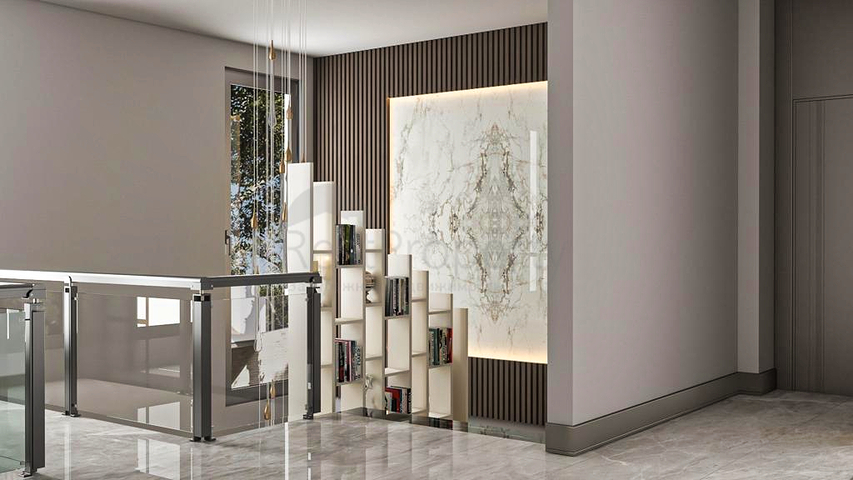 Вилла планировки 5+1 в районе Дошемеалты - Анталия