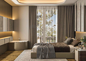 Вилла планировки 5+1 в районе Дошемеалты - Анталия