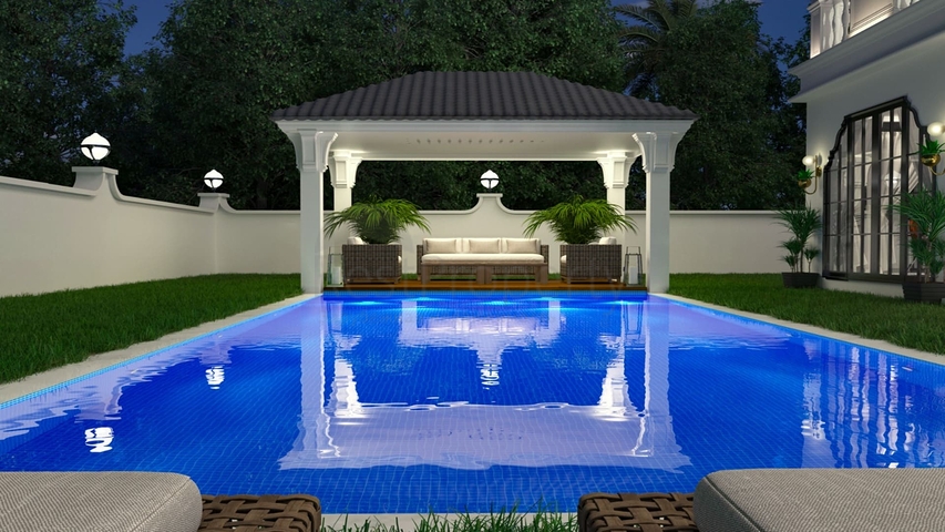 Вилла планировки 4+1 в районе Фетхие - Анталия